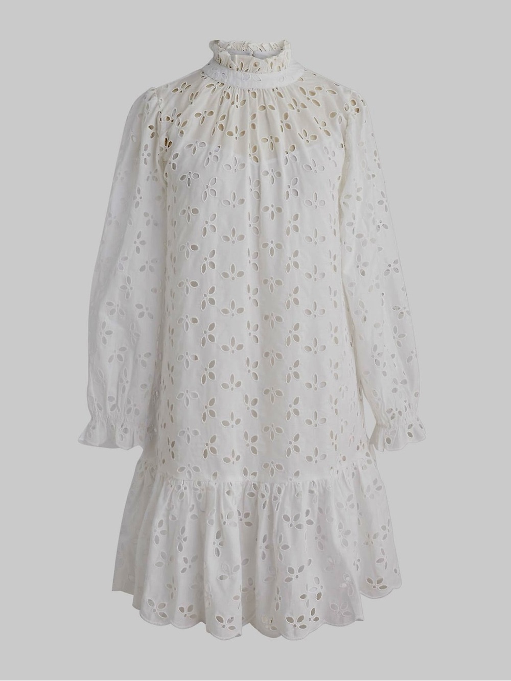 New j.Crew eyelet mini dress NWT white